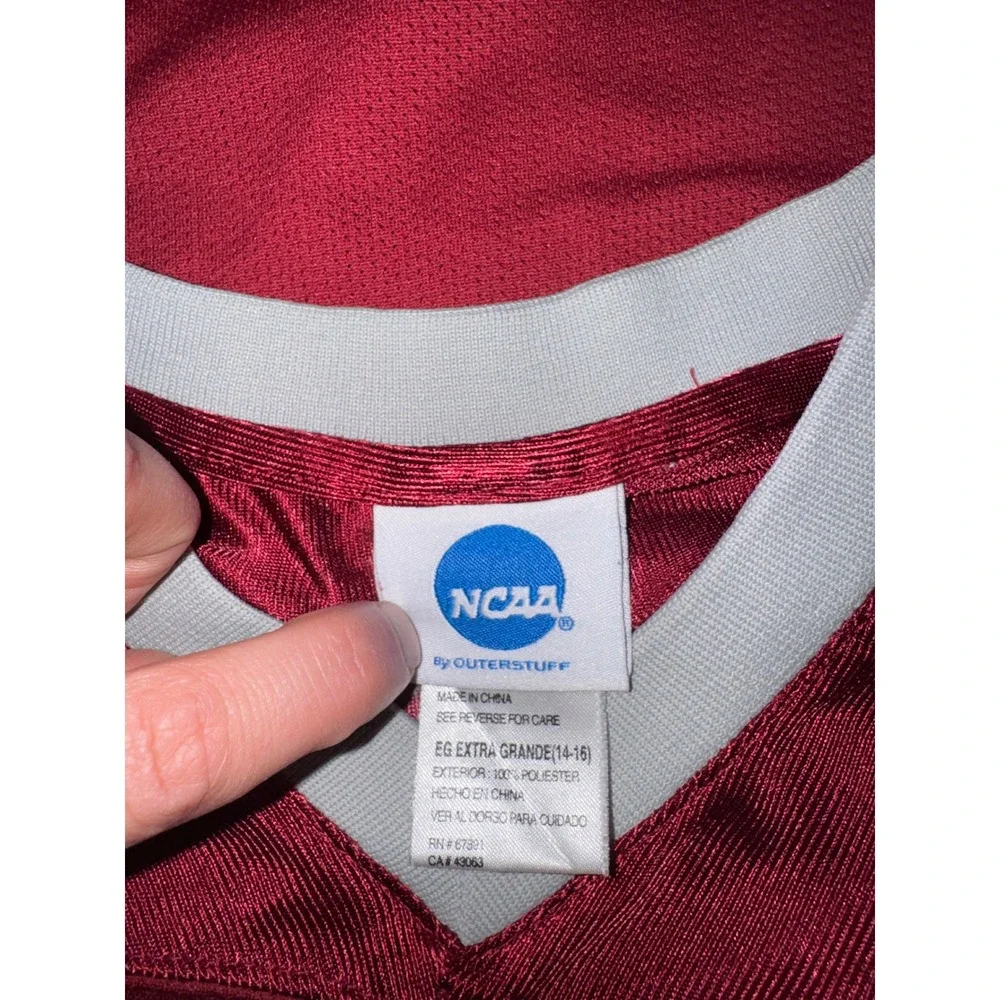 Outerstuff WSU Cougars Youth Football Jersey Crimson Gray NCAA Kids XL 14-16 #10